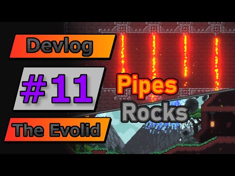 Lava Pipes & Dangerous Rocks - Devlog #11
