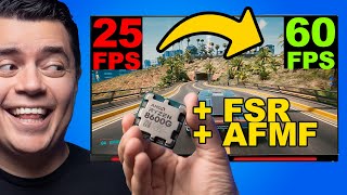 OLVIDATE de las TARJETAS DE VIDEO con Ryzen 5 8600G + FSR + AFMF