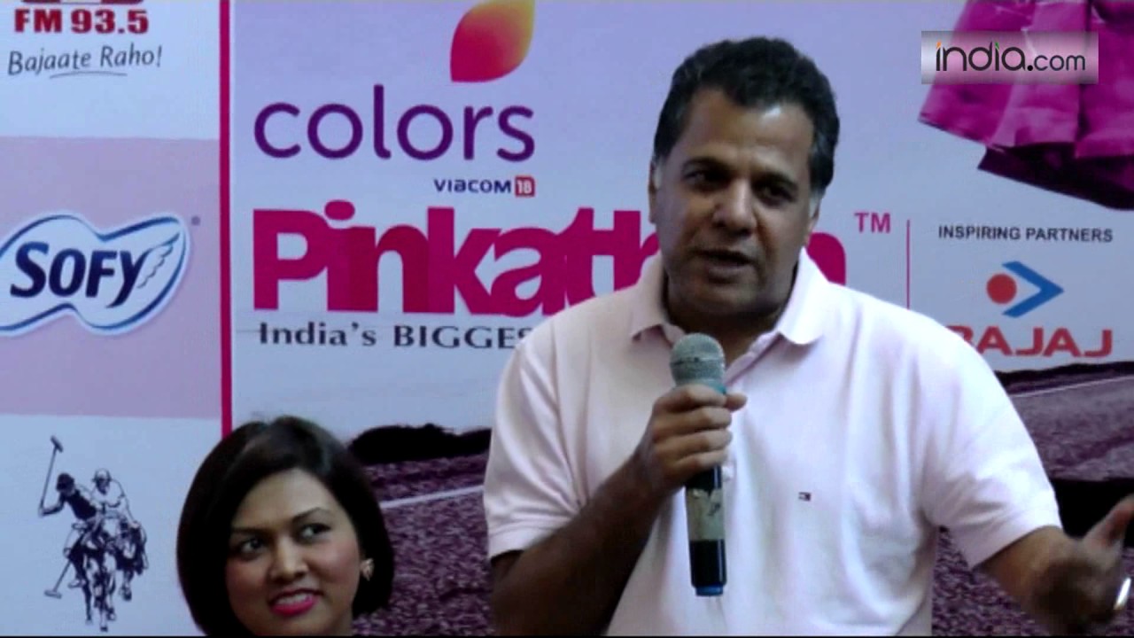 Raj Nayak, CEO, Colors during the announcement of Fifth Edition of Pinkathon