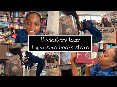 Exclusive books bookstore TOUR!! || ft JoEllareads  || African booktuber