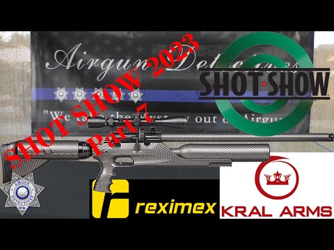 SHOT SHOW 2023 (Part-7) KRAL ARMS AND REXIMEX Products for 2023