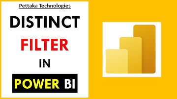 How to Filter DISTINCT (Unique) Values in Power BI Table Column