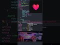 ASMR Code - Coração Pulsando com HTML e CSS #asmr #asmrcoding #asmrkeyboard #code #html