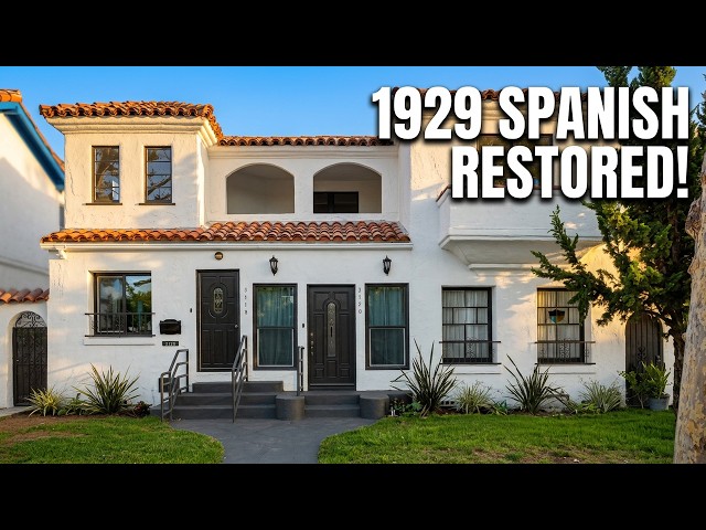 Los Angeles Home Tour | Restored 1929 Spanish Leimert Park!