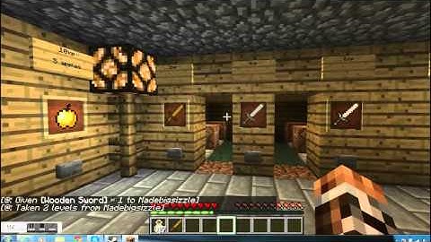How to make a command block shop in minecraft