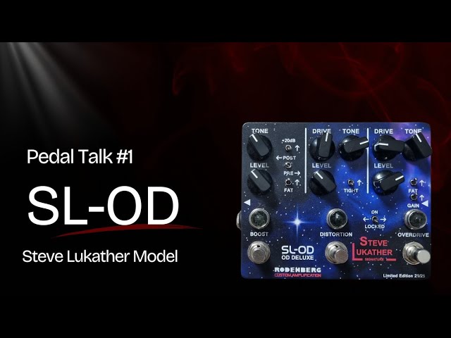 Rodenberg | LUKE OD – Steve Lukather Signature Pedal | Demo - YouTube
