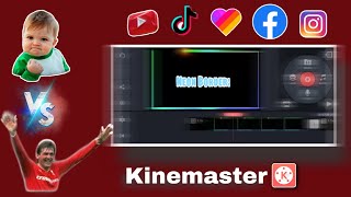 Colourful neon border making on kinemaster | kid vs legend videoe diting ep-3 screenshot 5