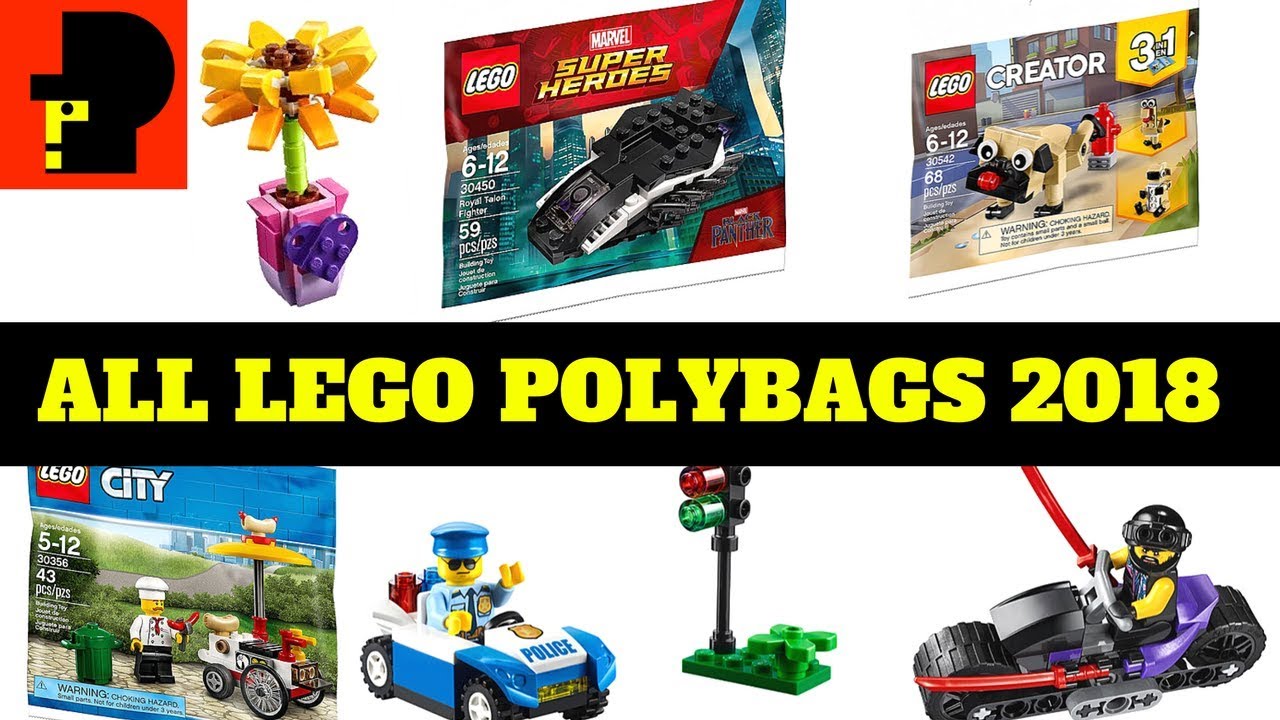 ALL LEGO POLYBAGS 2018 - YouTube