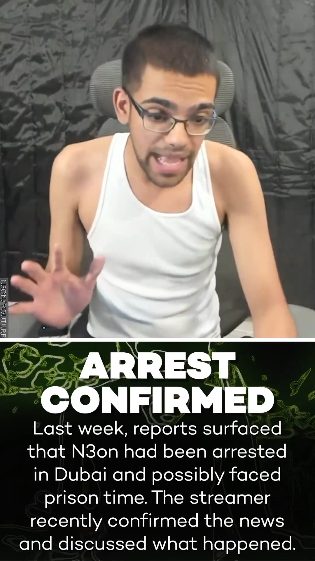 Streamer N3on Reveals Why He \u0026 Sam Frank Got Arrested in Dubai!