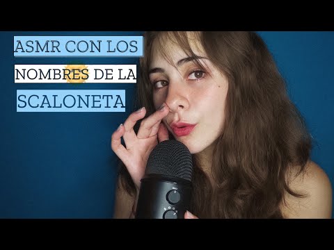 ASMR susurrando los nombres de la SELECCIÓN 🇦🇷