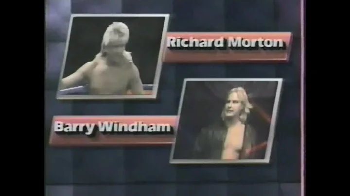 Barry Windham vs Richard Morton   Power Hour July ...