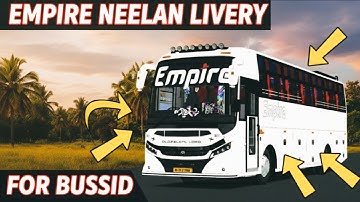 EMPIRE NEELAN LIVERY for BUSSID! @Kl"NEER