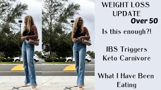 Weight Loss Update~ Enough?!  IBS Triggers | Keto | What I Eat | Cholesterol | Over 50