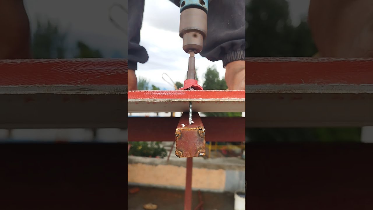 Upvc Roofing Sheet Installation#shortvideo #viralvideo #youtubeshorts