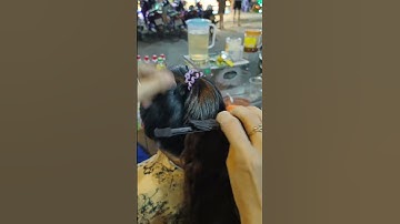 Cột tóc giả thanh quấn giữa phố đêm #toccot