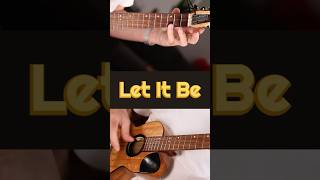 Let It Be #ukulele #fingerstyle #tabs Played on my @FlightUkulele