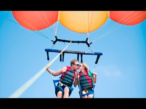 Parasailing In Goa Baga Beach India Water Sports Gopro Video By Amit Kumar Ginni