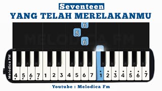 Yang Telah Merelakanmu - Seventeen | Not Pianika | Easy Pianika Tutorial