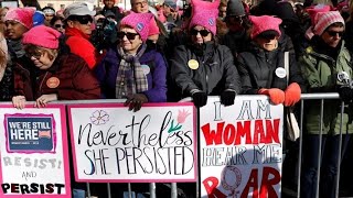 今年も全米で「女性大行進」　投票呼びかけ