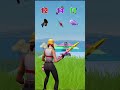 Which item flies the farthest?どのアイテムが一番遠くまで飛ぶ？#fortnite #フォートナイト#アイテム#shorts