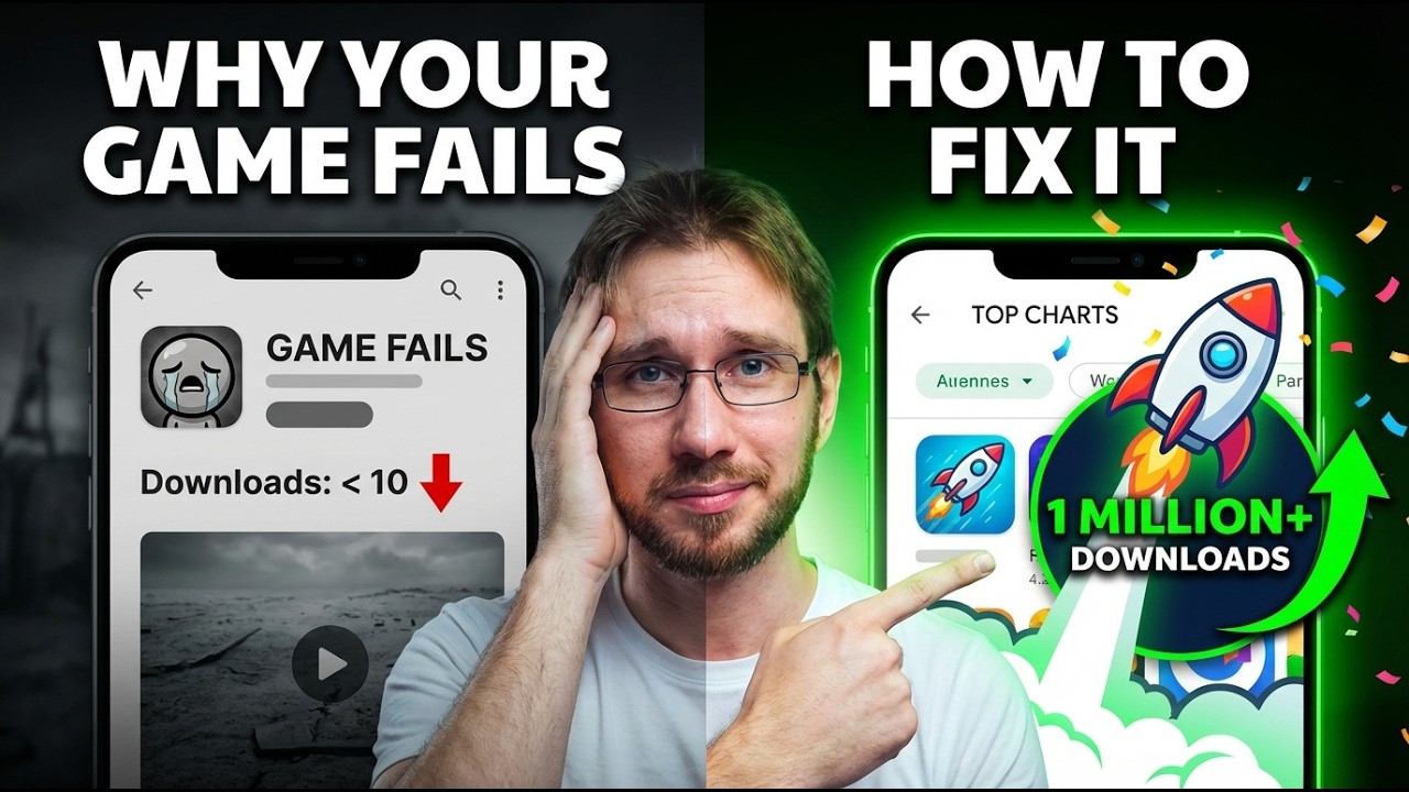 Why Most Mobile Games Never Get Downloads (And How to Fix It) - YouTube