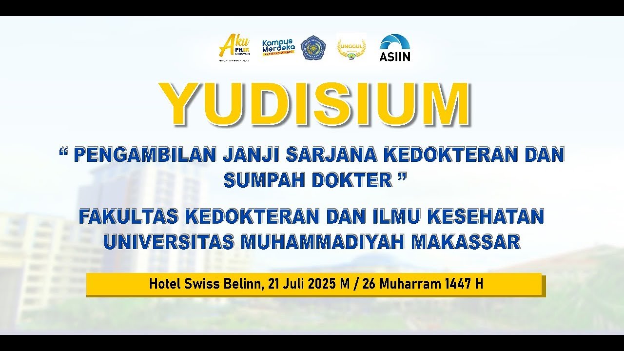 Yudisium FKIK Juli 2025