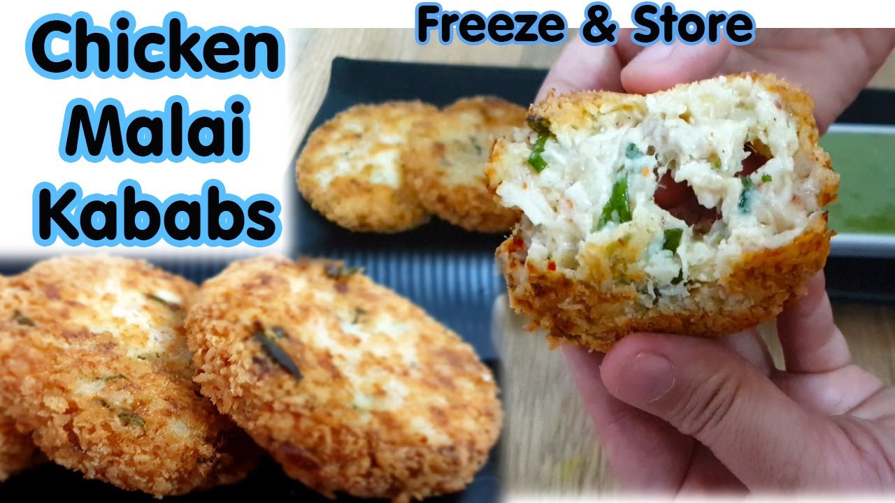 Chicken Malai Kebabs Recipe l With English Subtitles Cooking with