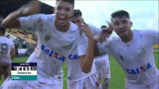 COPA SP 2018 - SANTOS FC 3x1 Figueirense - Melhores Momentos 3ª Fase