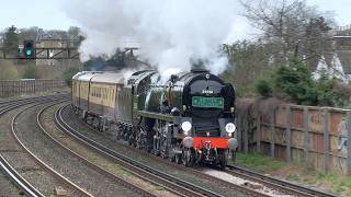 35028 Clan Line Kickstarts The Steam Season On The Belmond British Pullman - 13.03.26