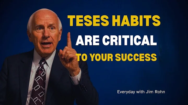 These Habits are Critical to Your Success | Jim Rohn Motivation