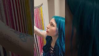 how to create a glitter tinsel wall display