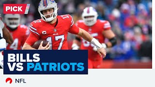 Bills vs Patriots Prediction, Best Bet & Expert Analysis | NFL