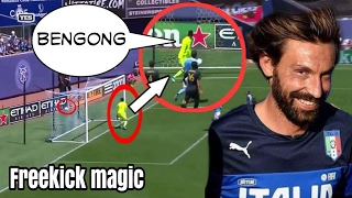 Freekick Magic ANDREA PIRLO | TOP 5 GOL | Gol Tendangan bebas dari Pirlo bikin kiper bengong