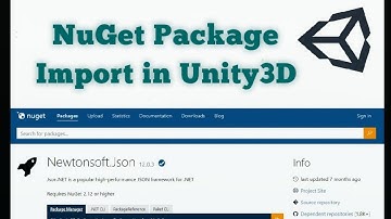 Unity3D How To - NuGet Package Import in Unity | Add Third-party Dll into Unity3d