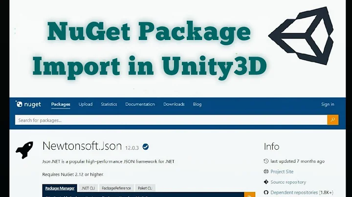 Unity3D How To - NuGet Package Import in Unity | Add Third-party Dll into Unity3d