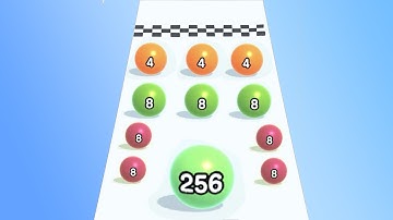 Ball Run 2048 - Gameplay Walkthrough All Levels [Android & IOS]