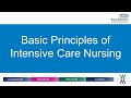 Basic Principles of Intensive Care Nursing