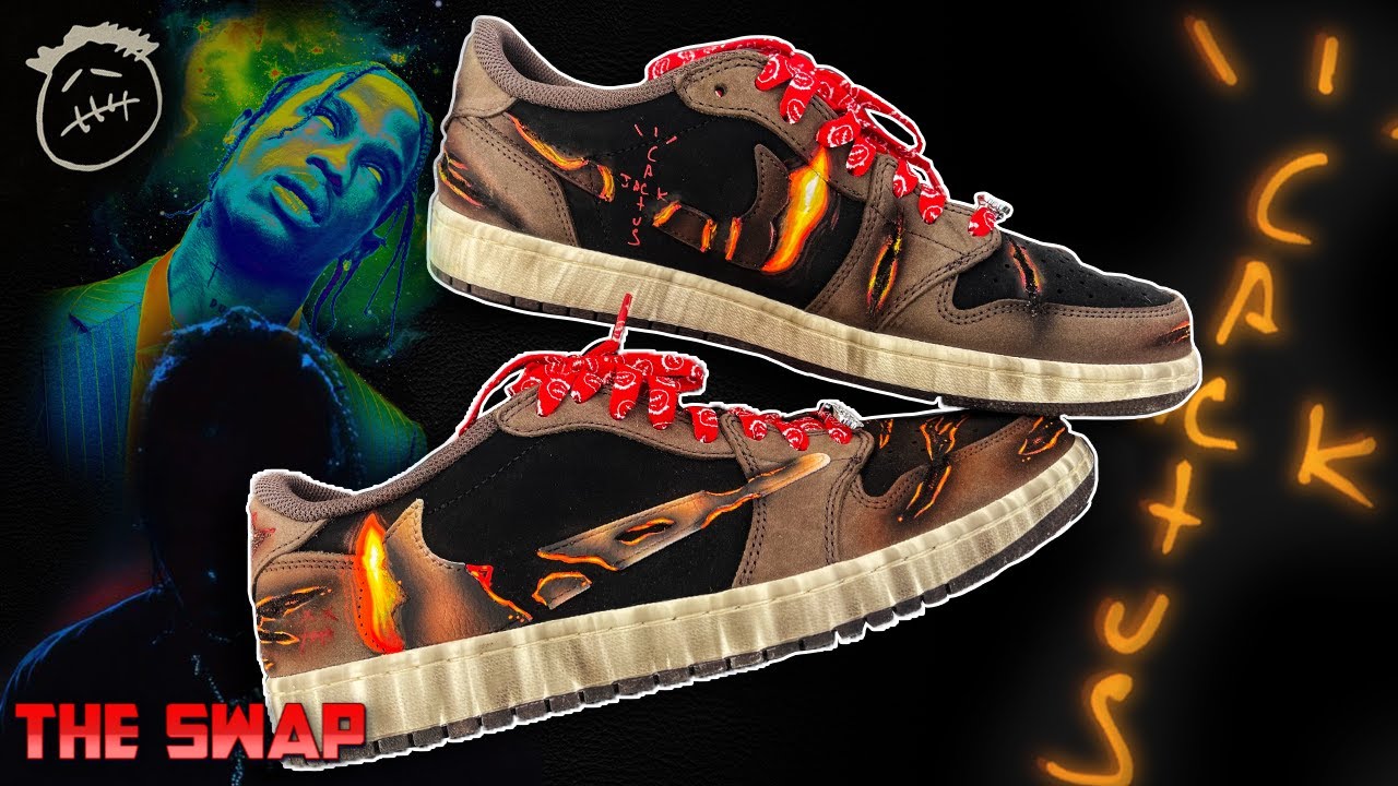 We set these Travis Scott Jordan 1s ON 