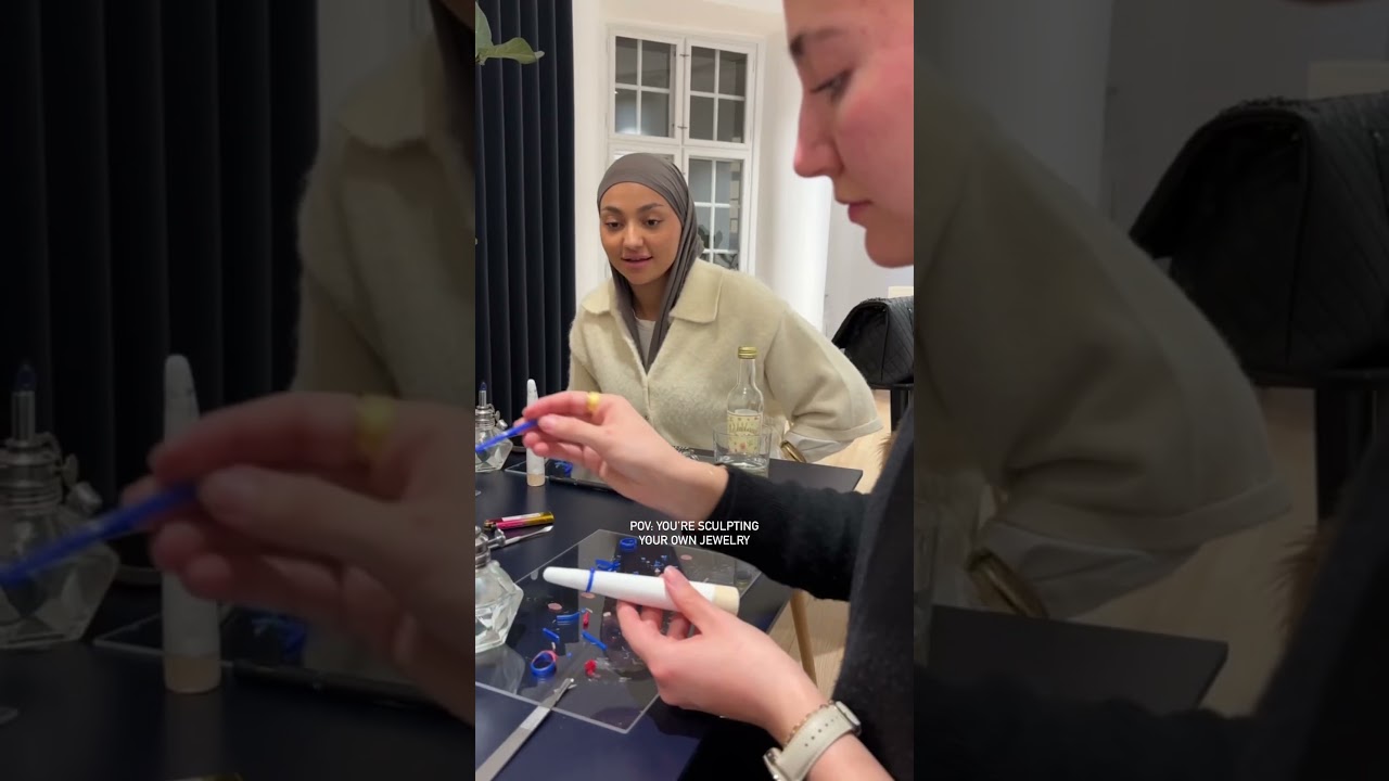 Sculpt your own jewellery 🩷 SMYKBAR Sculpt Studio 