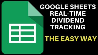 How To Get The Upcoming Dividends In Google Sheets | Creating The Best Dividend Tracker