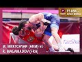 Gold medal  fs 86kg  mushegh mkrtchyan arm vs rakhim magamadov fra