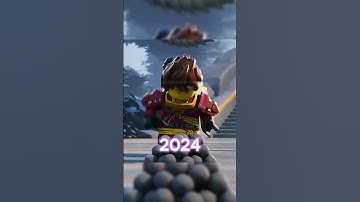 Kai and Nya🔥2024 vs 2017 🥹 #ninjago #cartoon #nostalgia