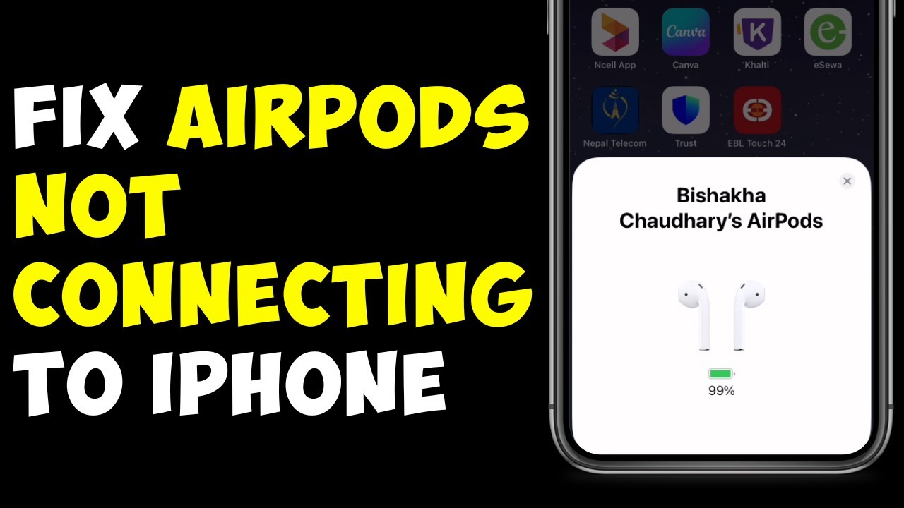How to Fix AirPods not Connecting to iPhone (iOS 17) - YouTube