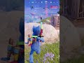 Huggy Wuggy playing Battle Royale in Fortnite Gameplay