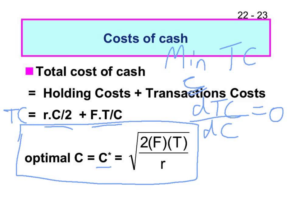 baumol model