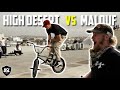 Skyscraper game of bike tony malouf vs cody high desert  bmx