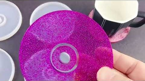 CD Coaster  Resin Mold | Silicone Resin Molds | Resin-Mold.Com