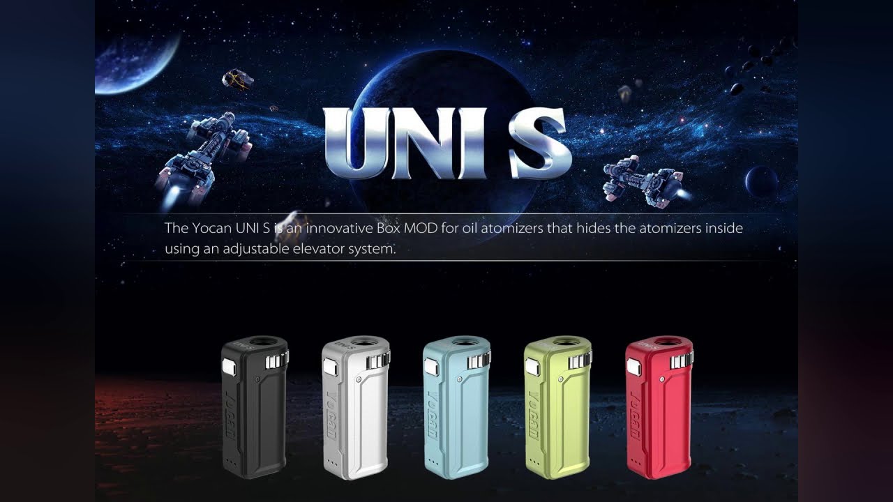 Yocan UNI S Ultimate Portable Vaporizer Mod for on-the-go