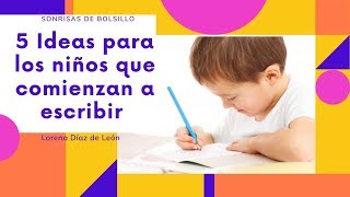 Cómo enseñarles a los niños a escribir en su diario todos los días