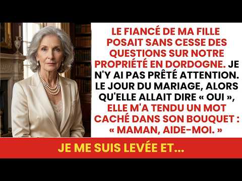 Le message caché dans le bouquet de ma fille a changé ce mariage à jamais